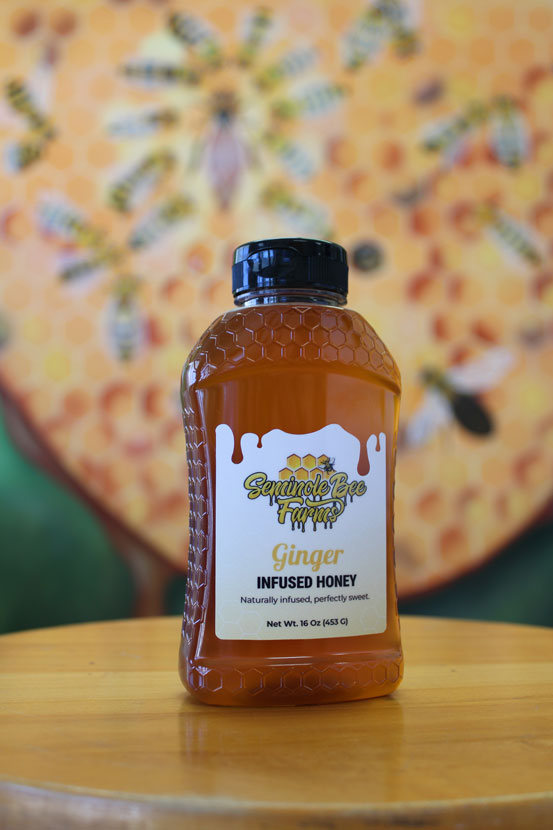 seminole-bee-farms-ginger-infused-honey